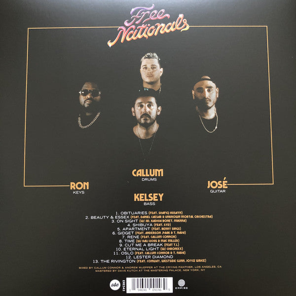 LP The Free Nationals ‎– Free Nationals
