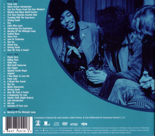 CD X2 The Jimi Hendrix Experience ‎– BBC Sessions