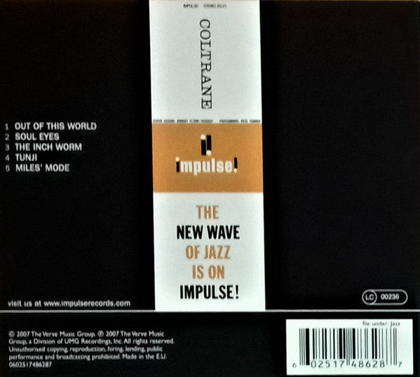 CD The John Coltrane Quartet – Coltrane