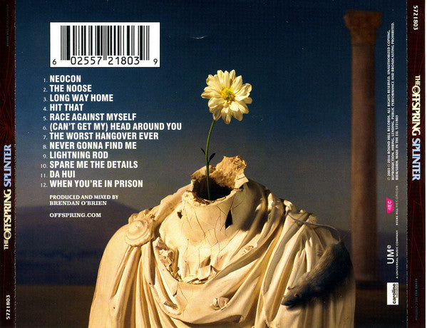 CD The Offspring ‎– Splinter