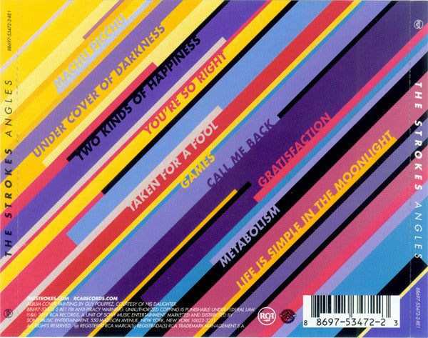 CD The Strokes ‎– Angles