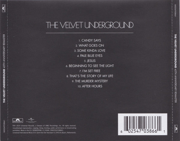 CD The Velvet Underground – The Velvet Underground