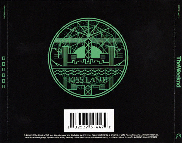 CD The Weeknd – Kiss Land