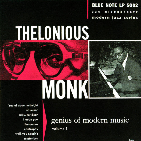 LP Thelonious Monk ‎– Genius Of Modern Music Volume One