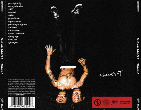 CD Travis Scott (2) – Rodeo
