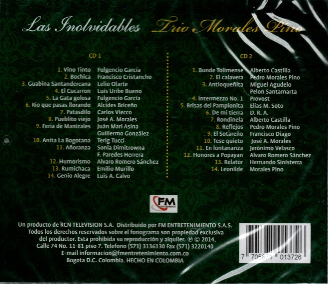 CDX2 Trio Morales Pino - Las Inolvidables