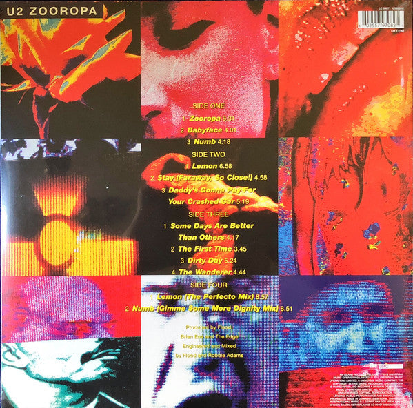 LP U2 ‎– Zooropa