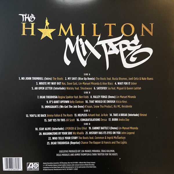 LP Various ‎– The Hamilton Mixtape