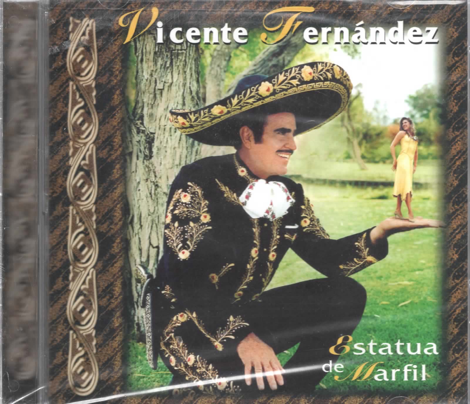 CD  Vicente Fernández - Estatua de marfil