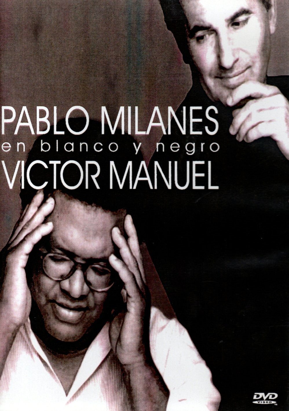 DVD Víctor Manuel  Pablo Milanés ‎– En Blanco Y Negro