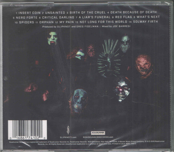SLIPKNOT ‎– WE ARE NOT YOUR KIND / CD