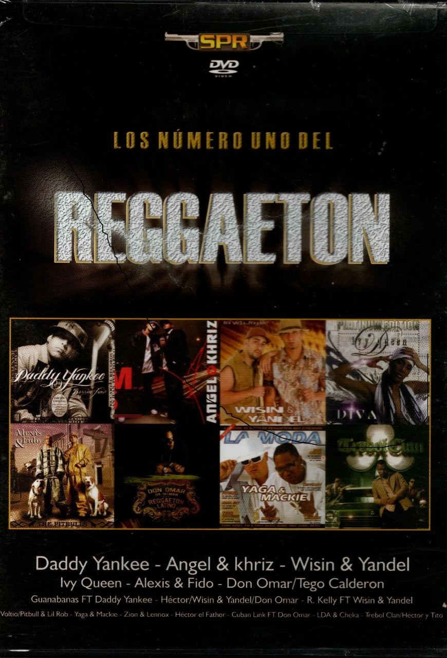 DVD LOS NUMERO UNO DEL REGGAETON