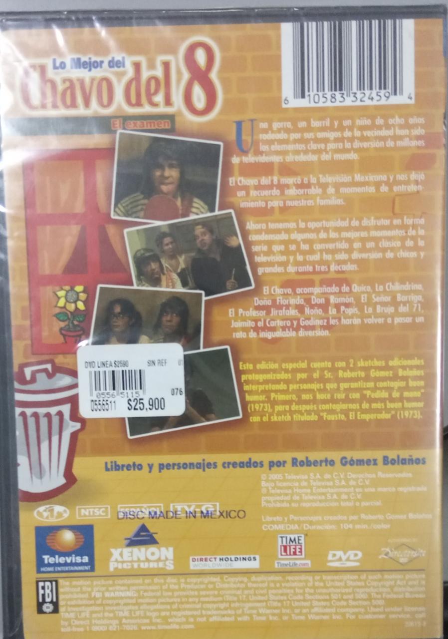 LOS MEJOR DEL CHAVO DEL 8 / DVD