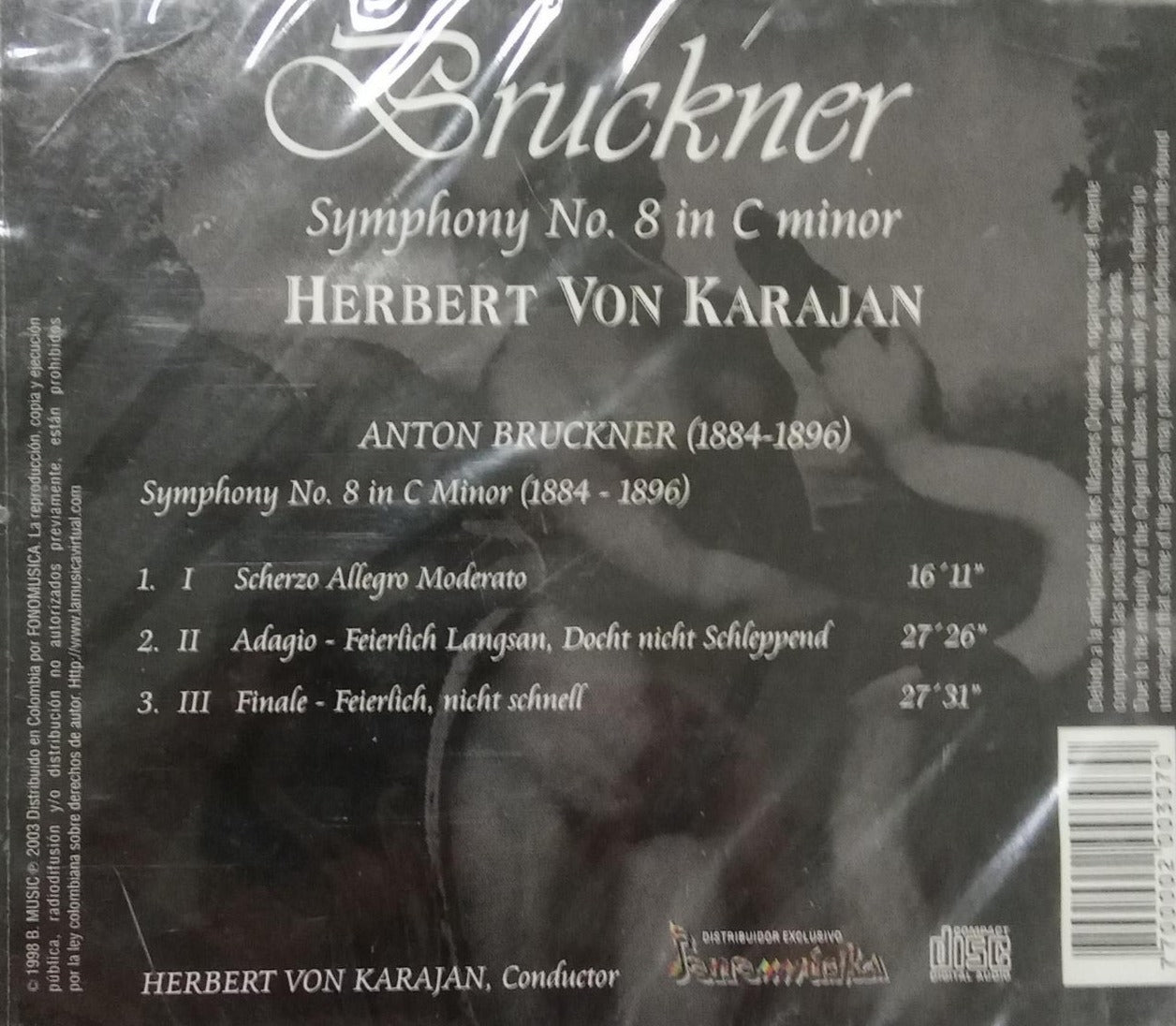 CD Anton Bruckner - Symphony No. 8