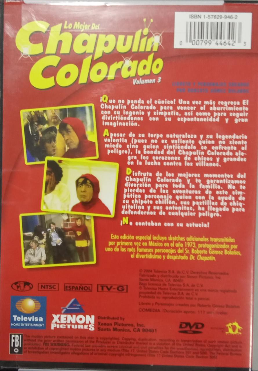 Mejor Del Chapulin Colorado 3 / DVD