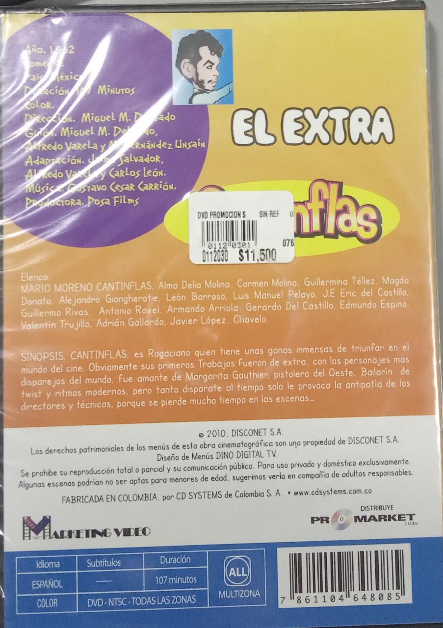 DVD Cantinflas - El extra