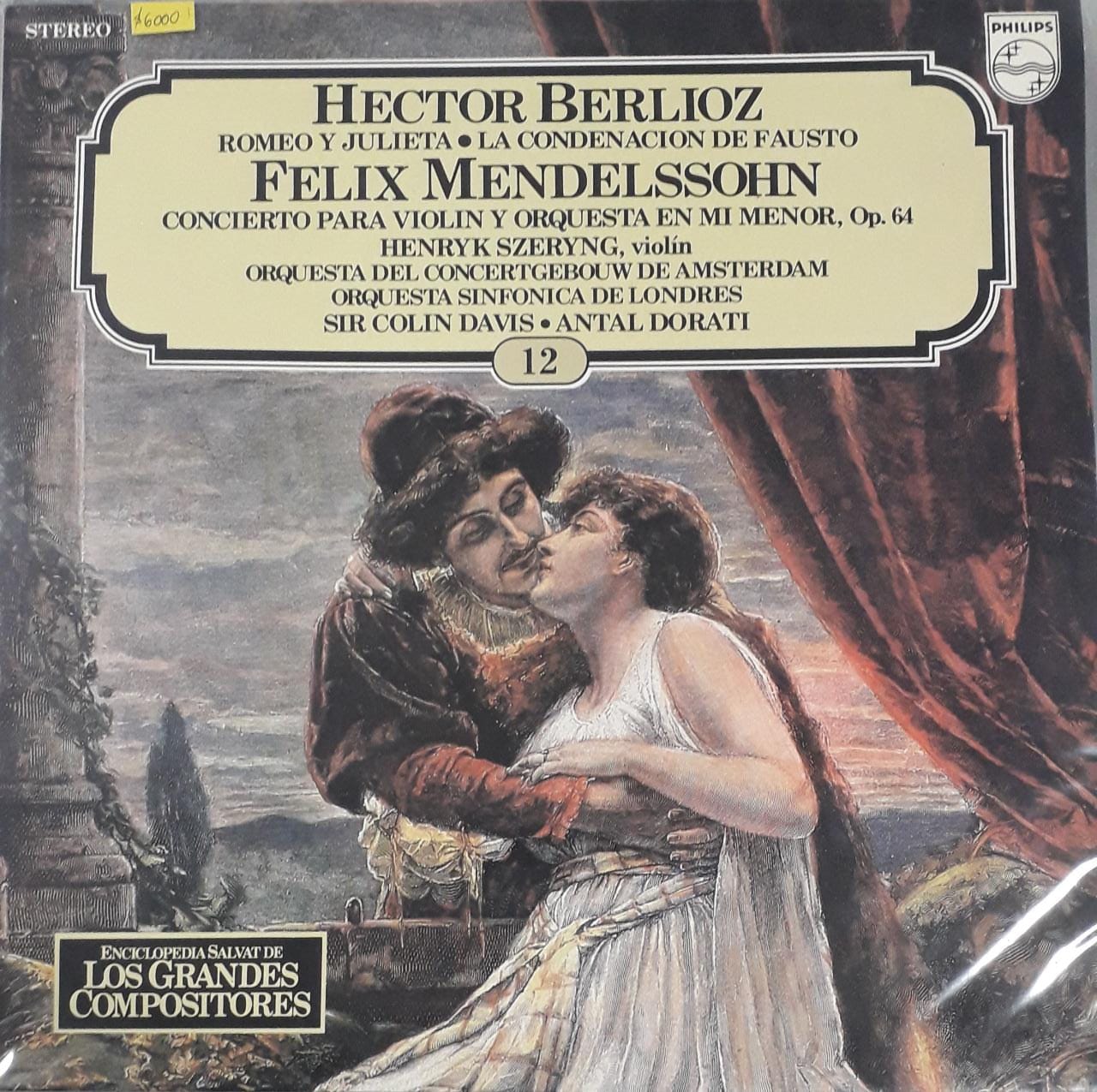 LP Salvat #12 Hector Berlioz Y Felix Mendelssohn