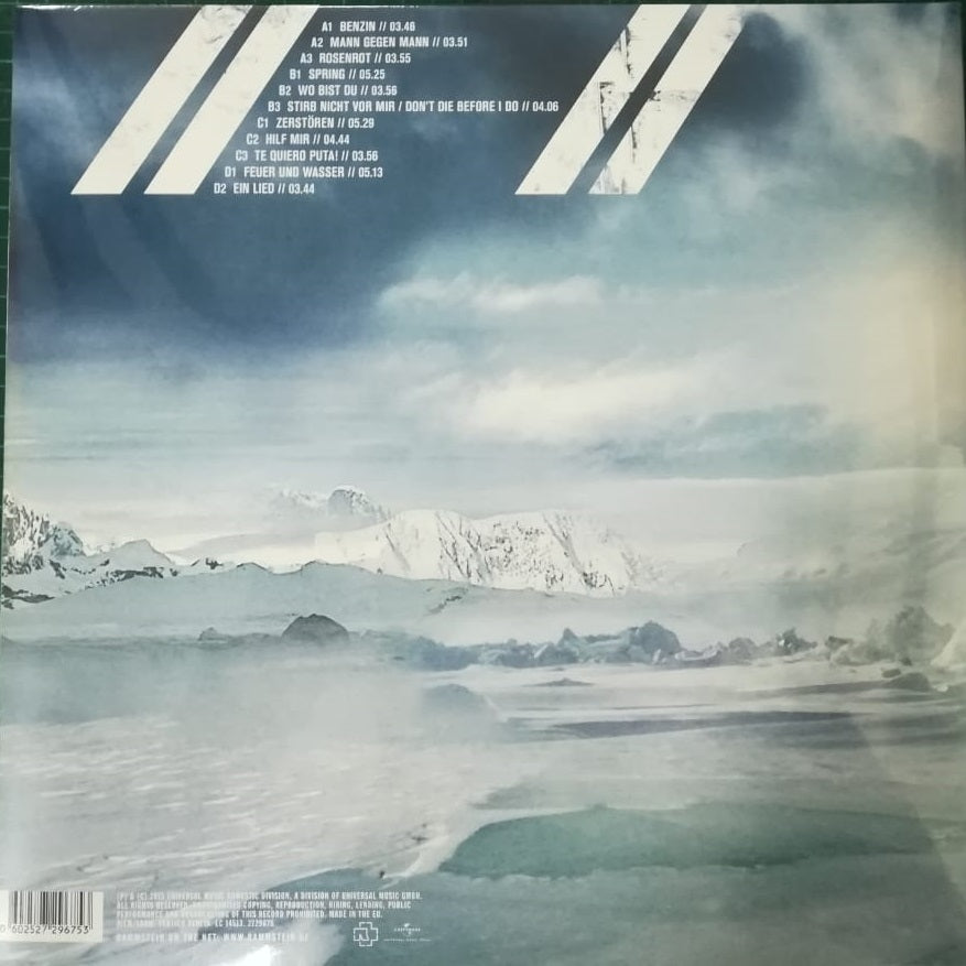 LP X2 Rammstein ‎– Rosenrot