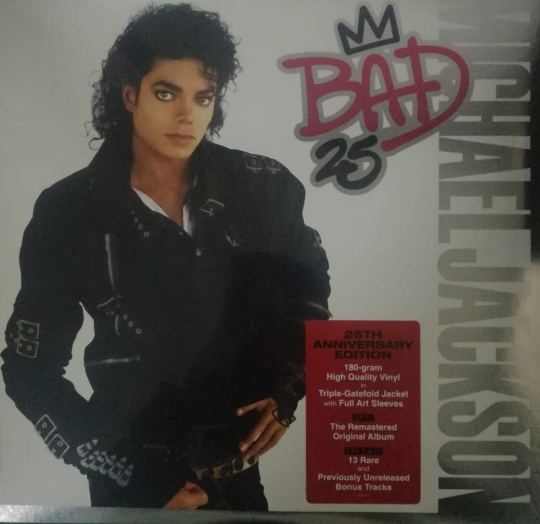 LP X3 Michael Jackson ‎– Bad 25