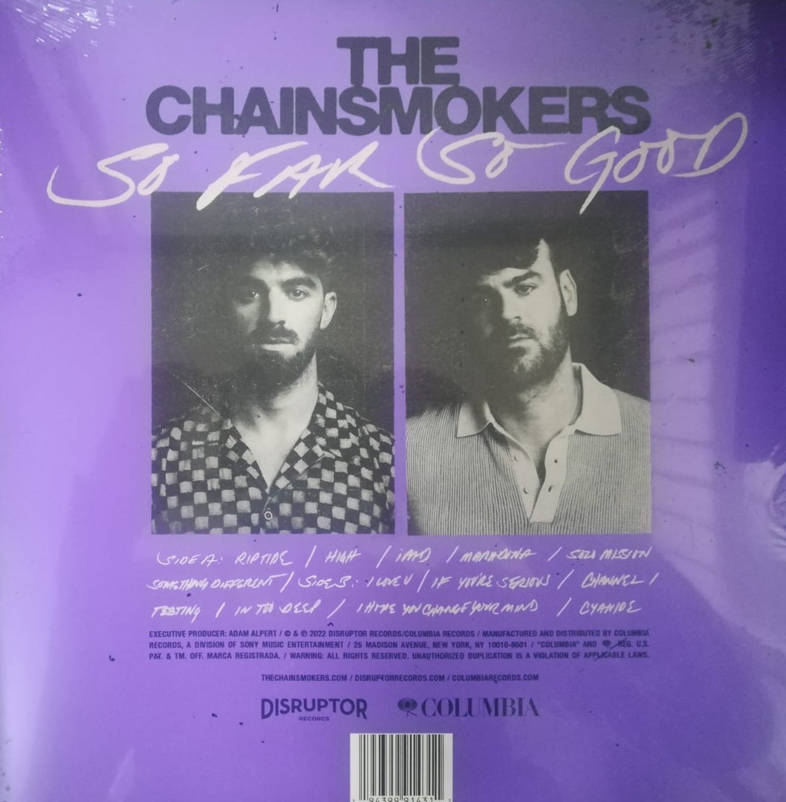 LP The Chainsmokers – So Far So Good