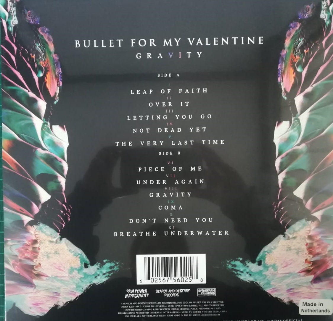 LP Bullet For My Valentine  – Gravity