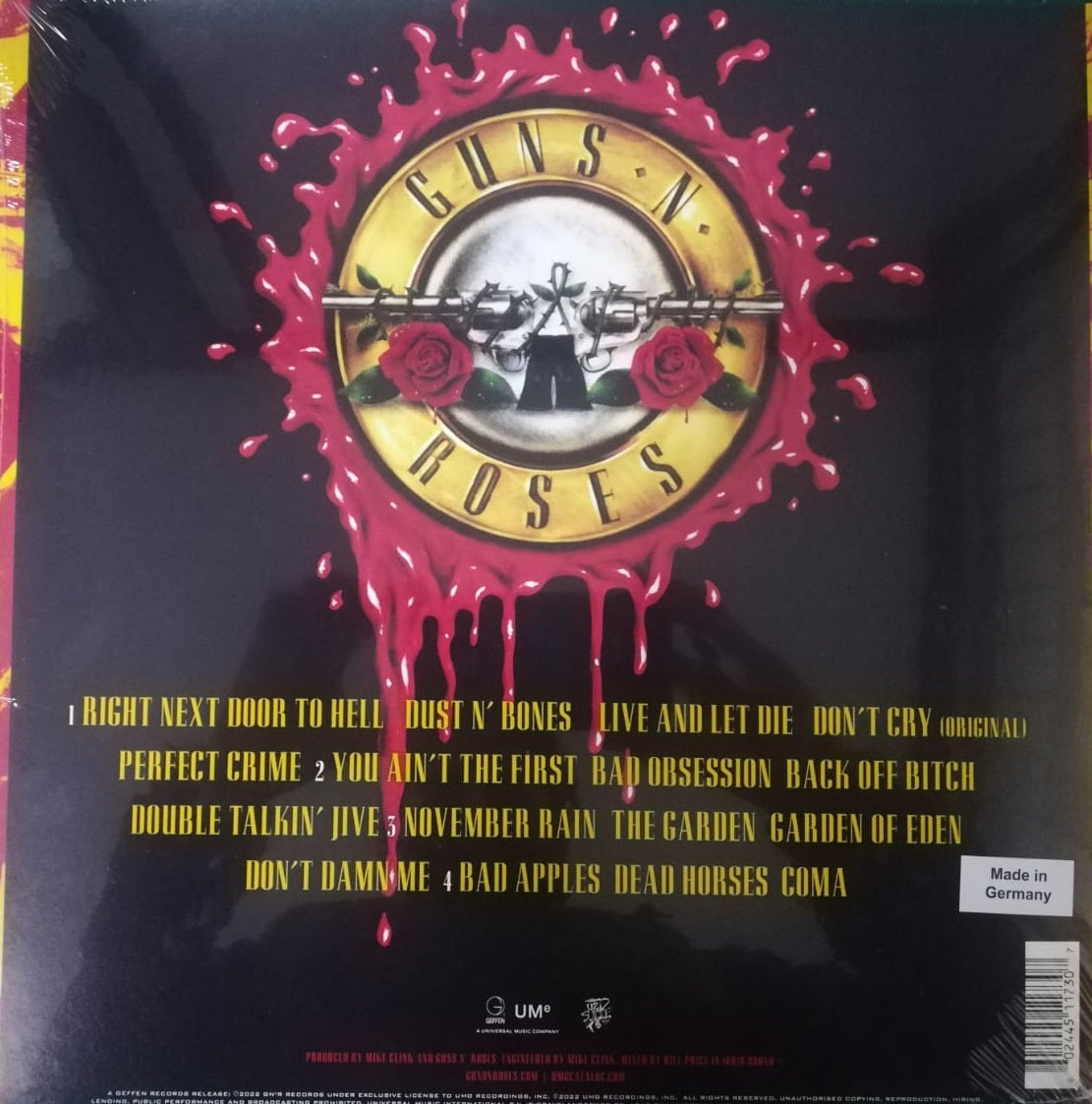 LPX2 Guns N' Roses - Use Your Illusion I: Remastered [Deluxe]