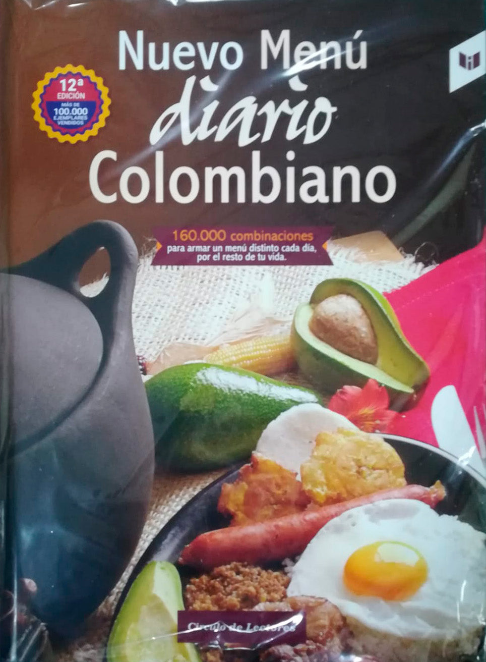 Libro Nuevo Menú Diario Colombiano