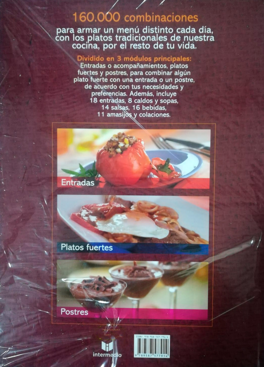 Libro Nuevo Menú Diario Colombiano