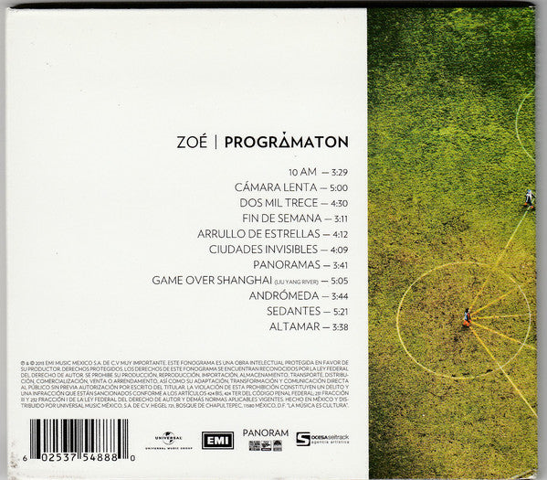 CD Zoé ‎– Prográmaton