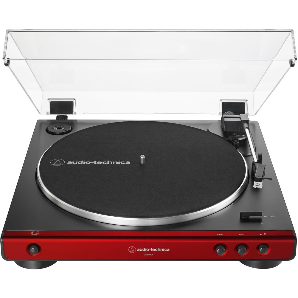TM Audio-technica - AT-LP60XBT-RD  Bluetooth Rojo