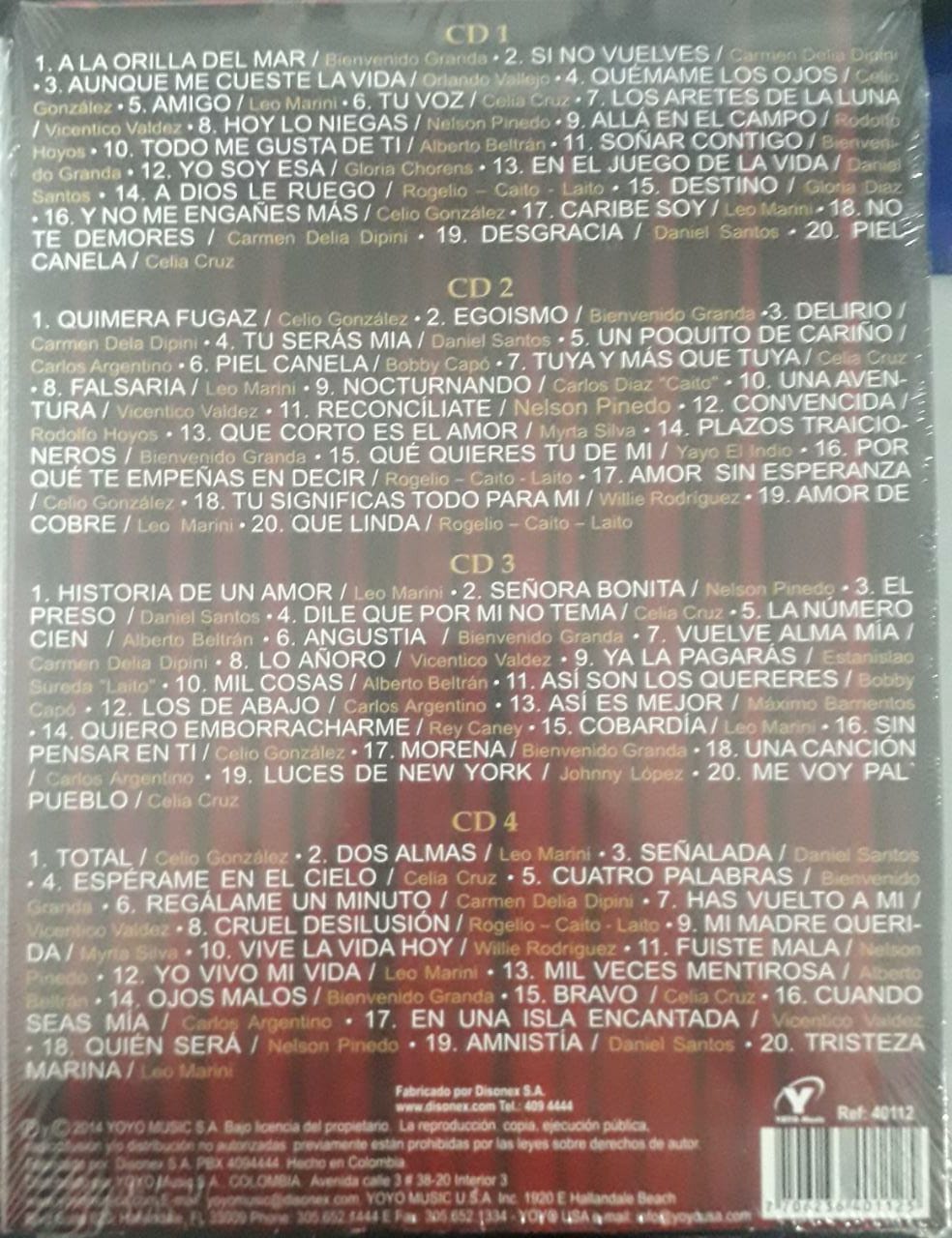 CD+DVD La sonora Matancera - Boleros Inolvidables