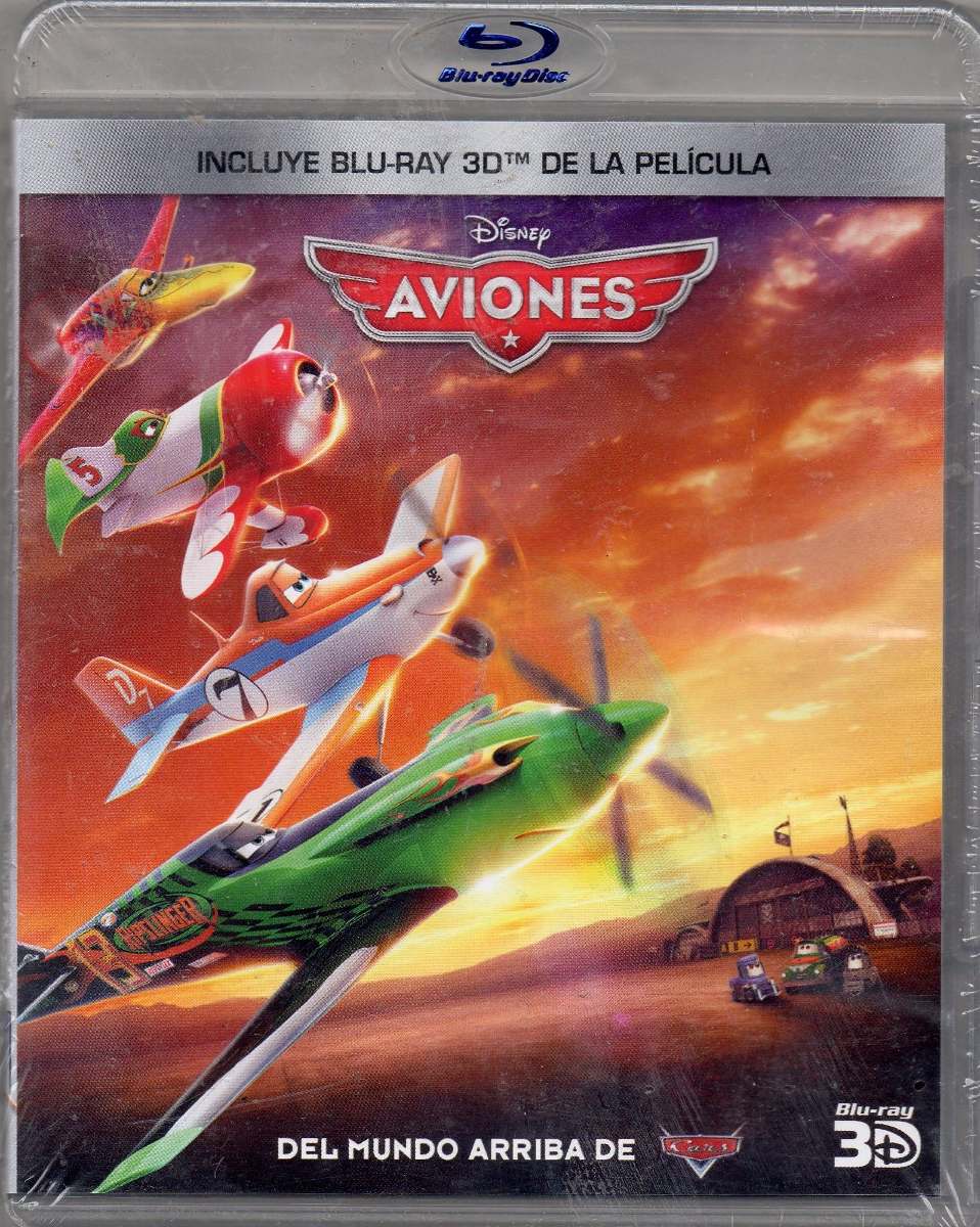 Blu-Ray 3D Disney - Aviones