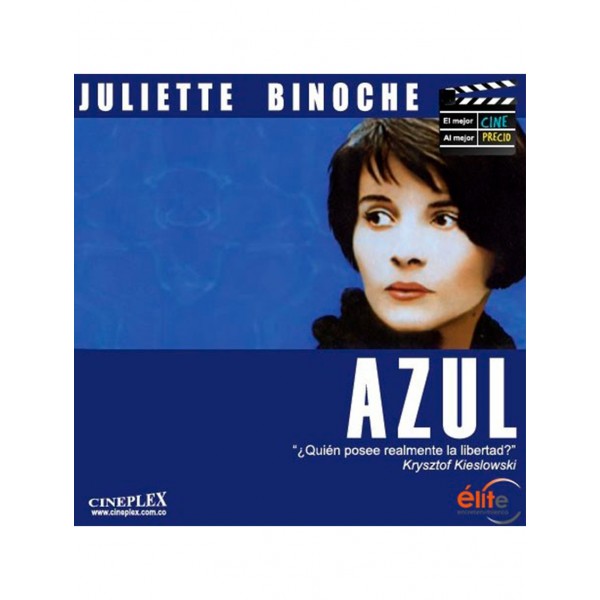 DVD Azul - Juliette Binoche