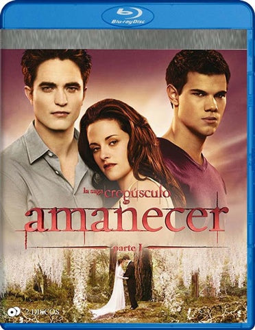 Blu-Ray Amanecer Parte 1 - La saga Crepúsculo