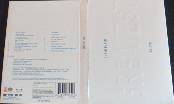 DURAN DURAN ‎– GREATEST  - THE DVD / DVD