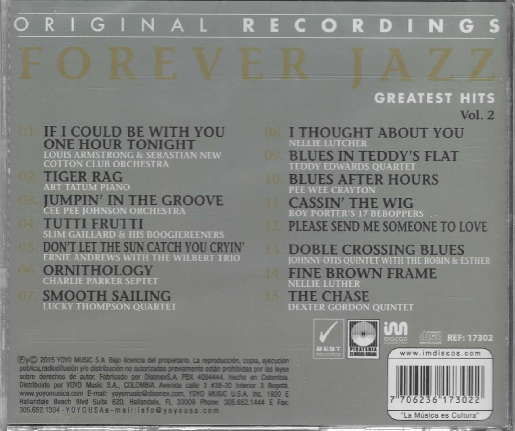 CD Forever Jazz - Greatest Hits Vol. 2