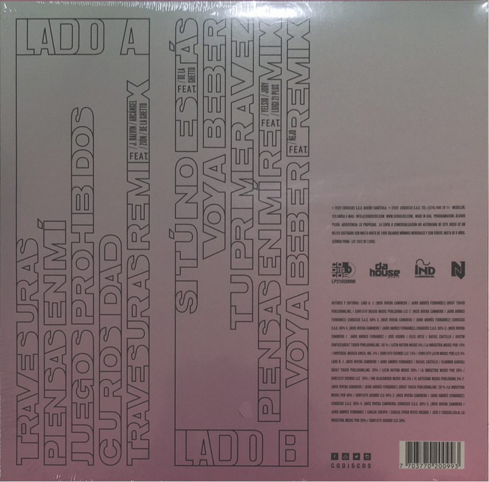 LP Nicky Jam - Greatest hits