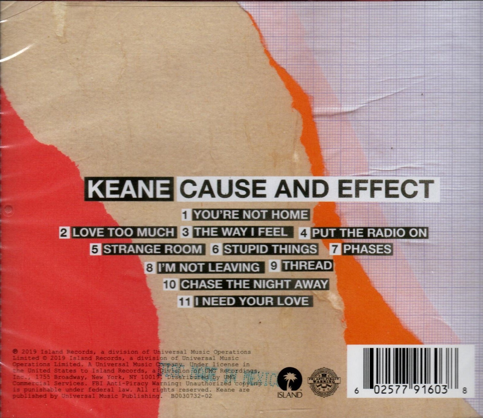 CD Keane ‎– Cause And Effect