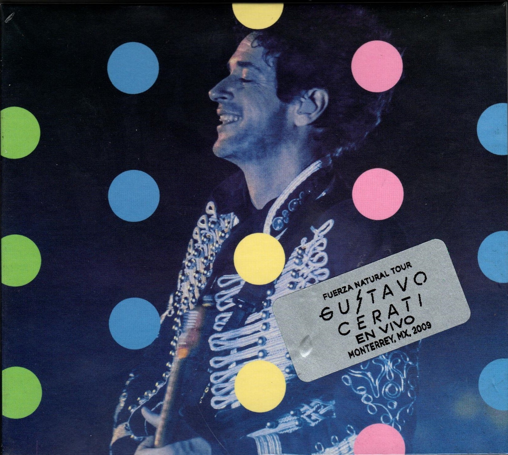 CDX2 + DVD Gustavo Cerati ‎- Fuerza Natural Tour. En vivo En Monterrey 2009
