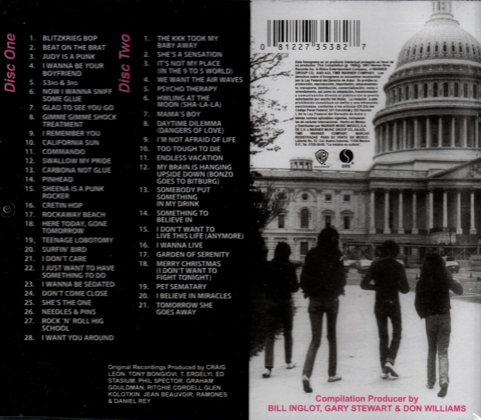 CD x 2 Ramones · Anthology