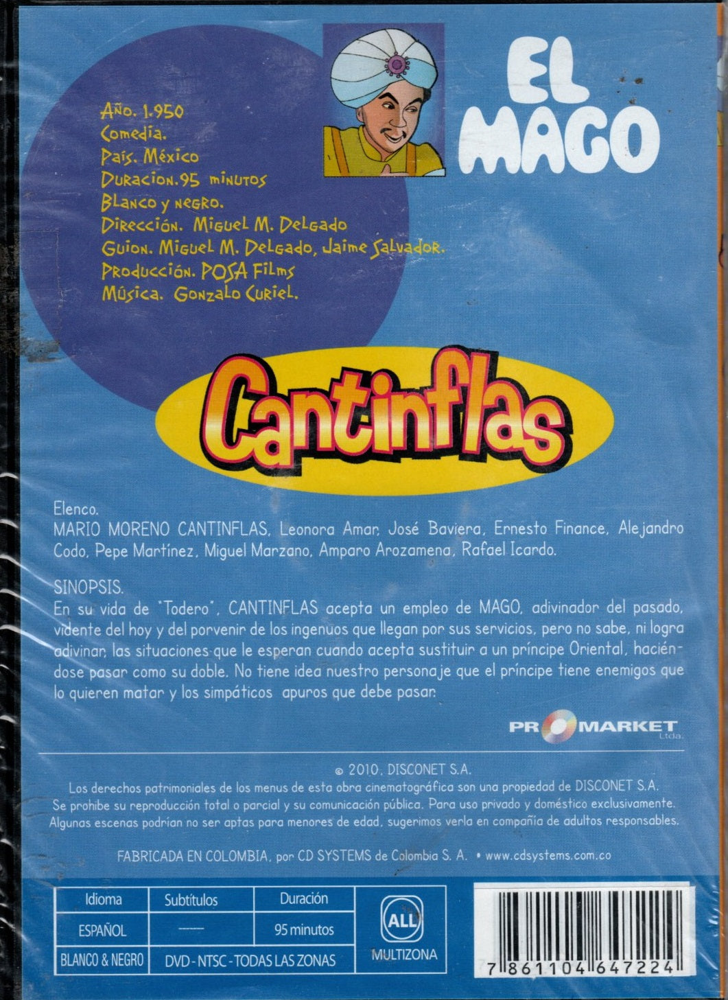 DVD Cantinflas - El mago