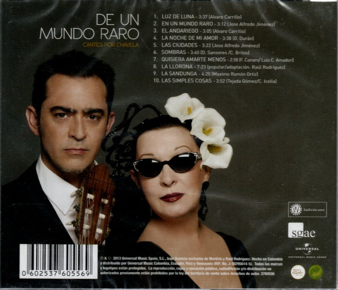 CD Martirio Raúl Rodríguez - De Un Mundo Raro
