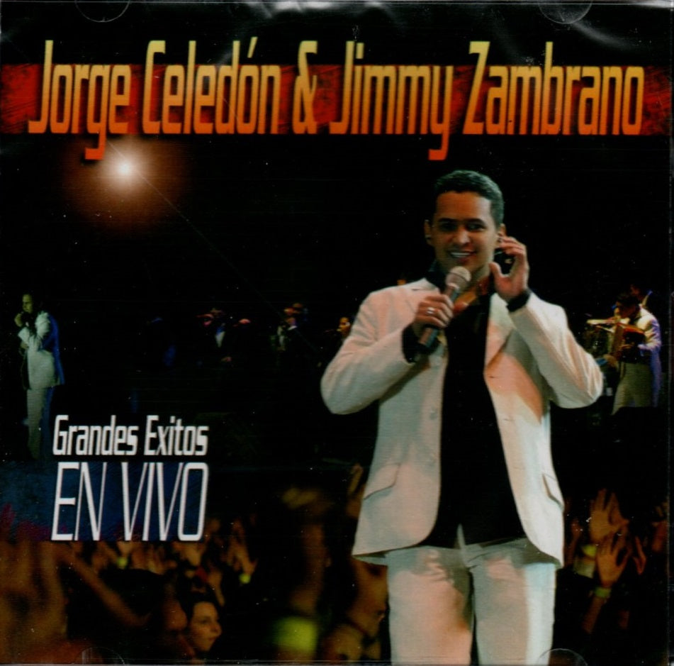CD Jorge Celedón y Jimmy Zambrano  - Grandes éxitos en vivo