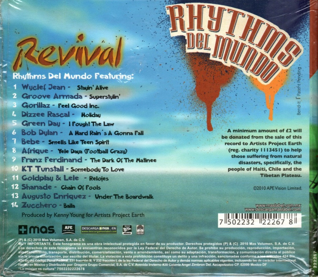 CD Rhythms Del Mundo – Revival