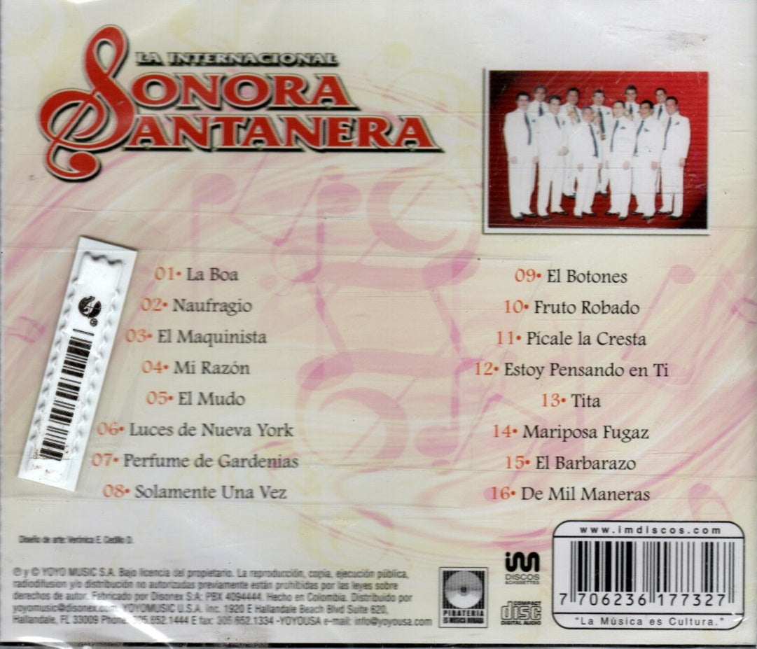 CD Sonora Santanera - La Internacional