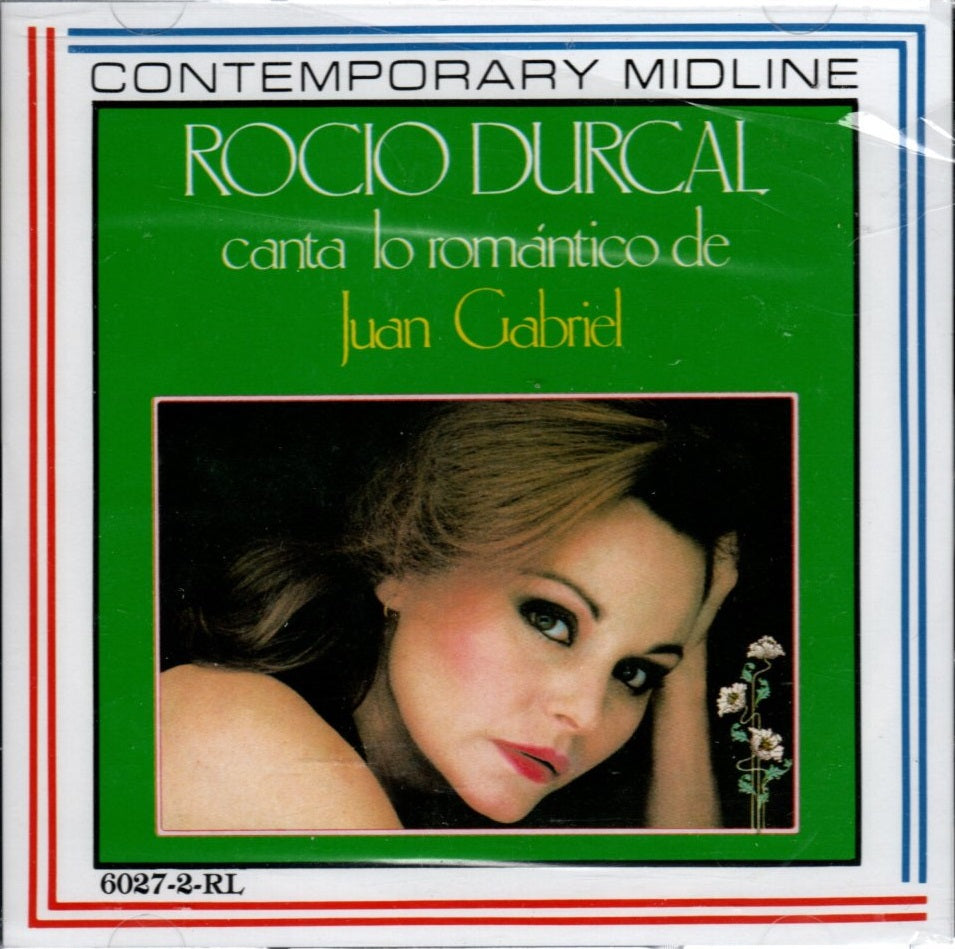 CD Rocio Durcal - Canta lo romántico de Juan Gabriel
