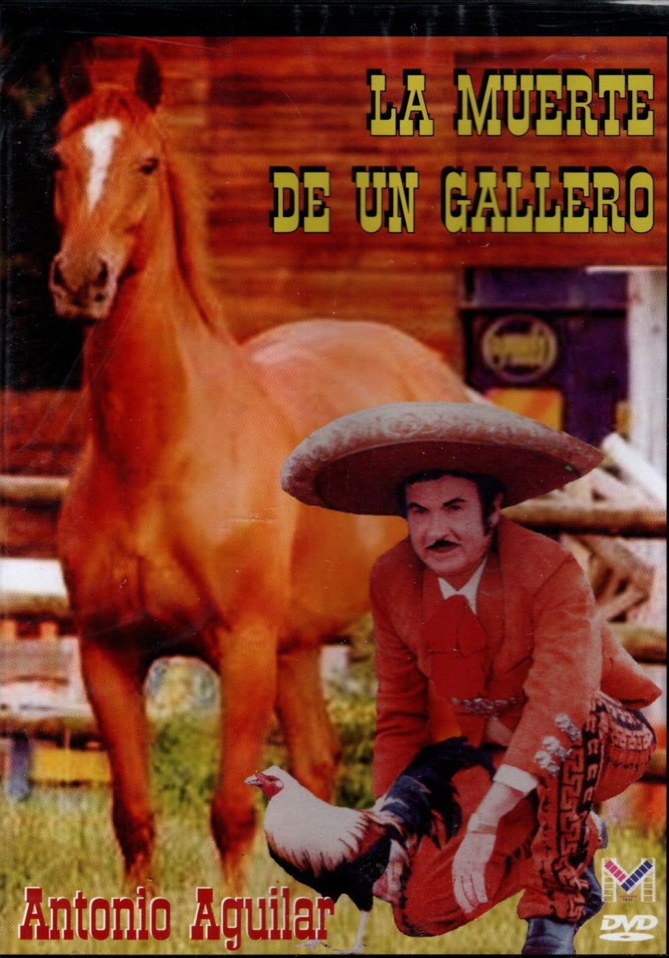 DVD Antonio Aguilar - La muerte de un gallero