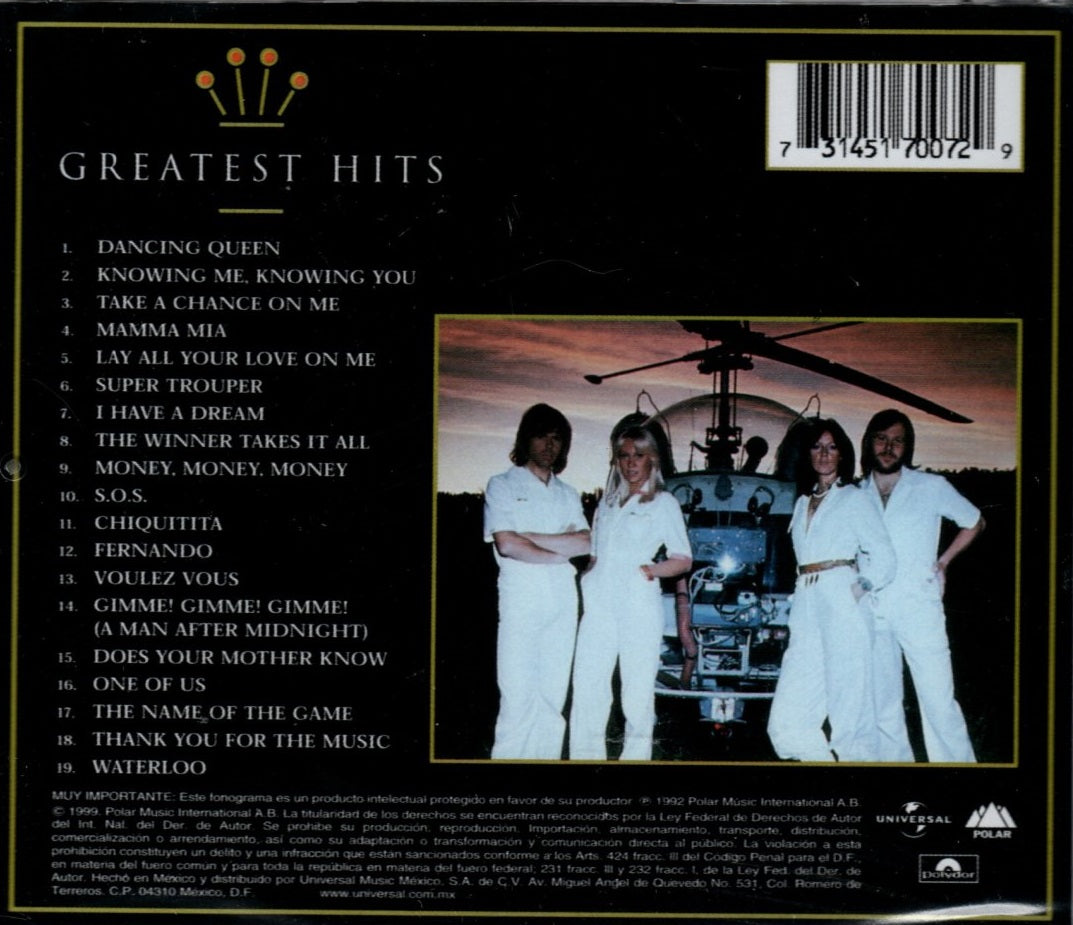 CD ABBA – Gold: Greatest Hits