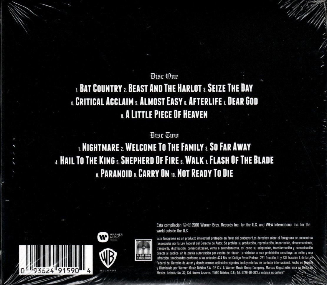 CD X 2 Avenged Sevenfold - The Best Of 2005 - 2013