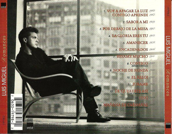 CD Luis Miguel - Romances